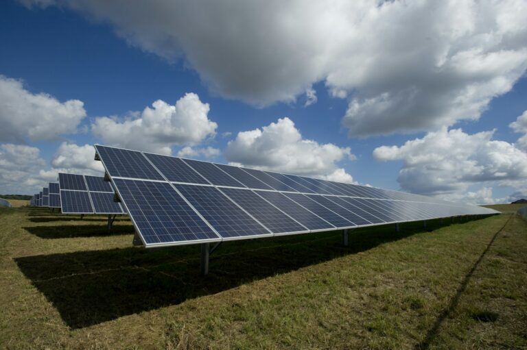 Solar panels illustrating environmental management under ISO 14001:2026